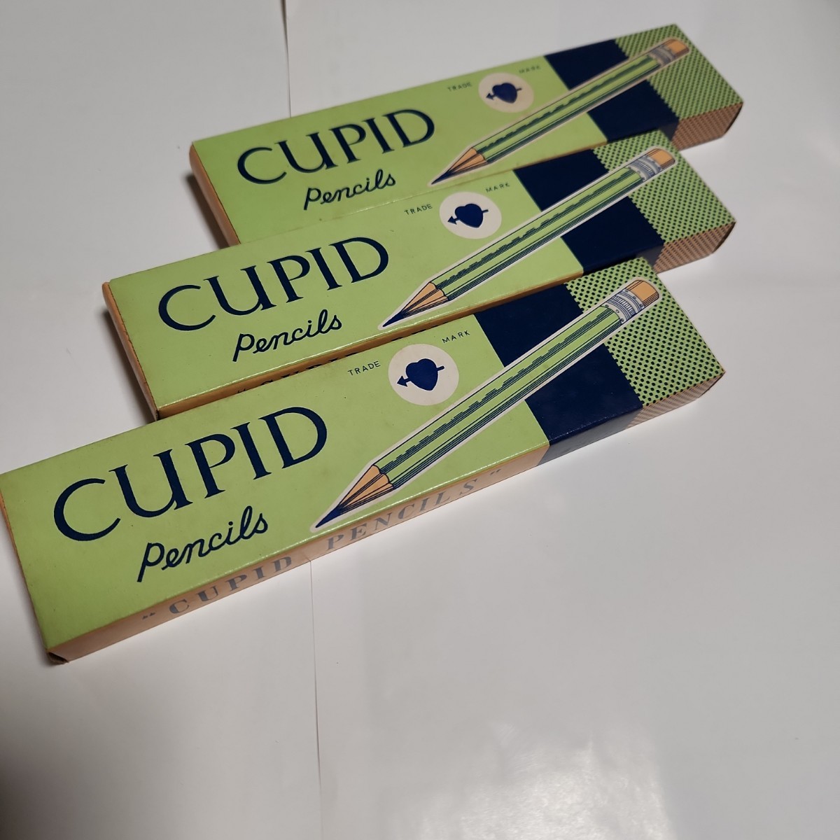 レトロ　製図用　キューピー　cupid　高級　鉛筆　３ダース_画像1