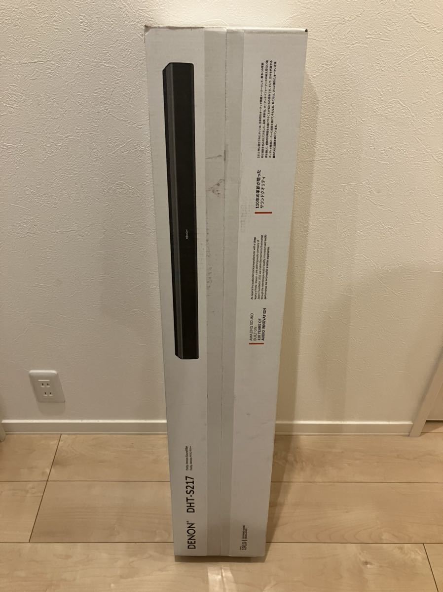未開封新品 DENON DHT-S217 サウンドバー|Yahoo!フリマ(旧 未開封新品 DENON DHT-S217 サウンドバー|Yahoo!フリマ(旧