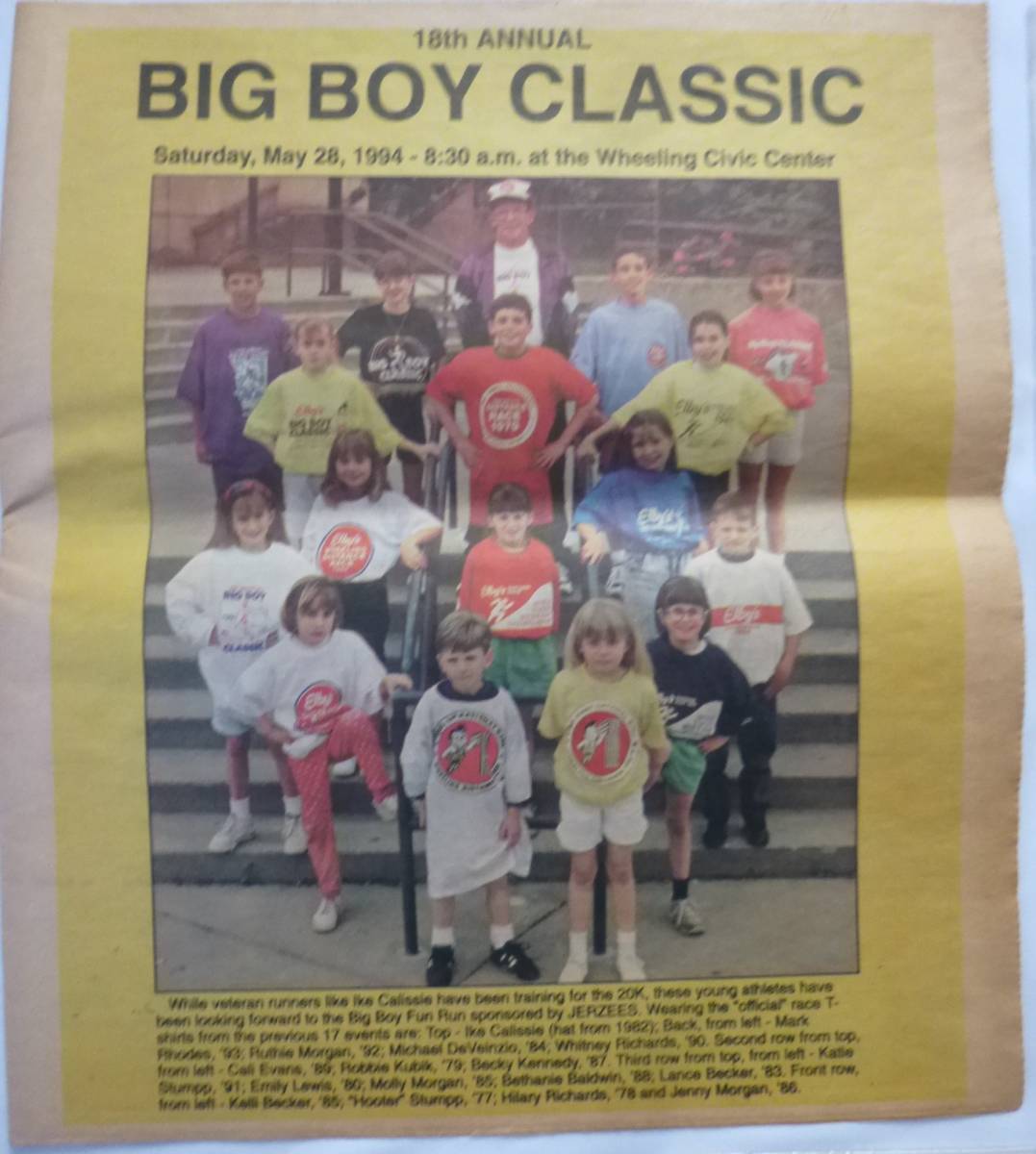 「ＢＩＧ　ＢＯＹ　ビックボーイ」新聞、コミック、メニュー、レターセット_画像2