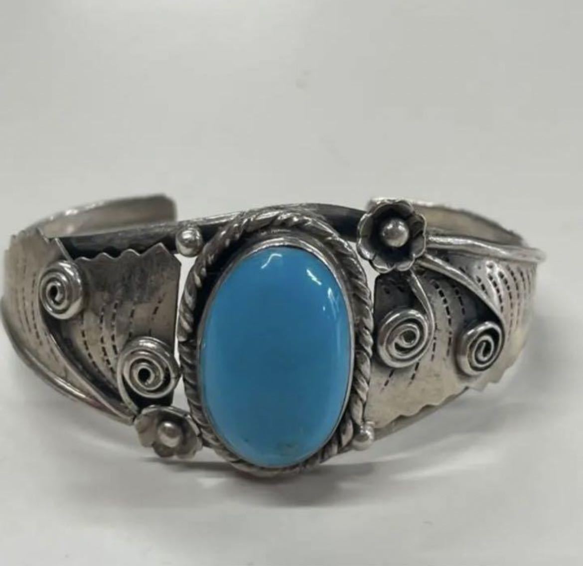  silver 925 bangle turquoise Indian jewelry accessory Navajo SILVER