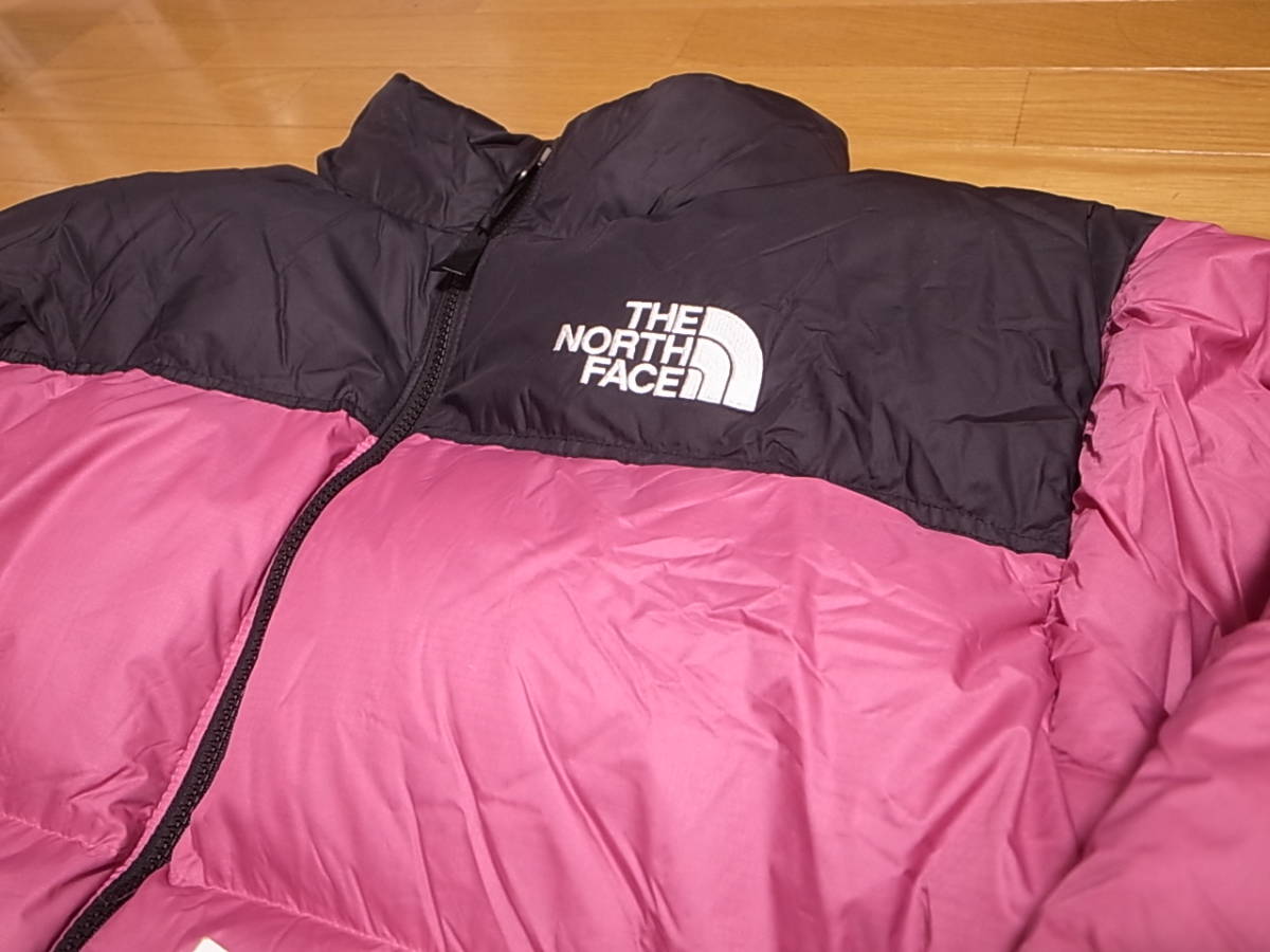 【送料無料 即決】海外限定 THE NORTH FACE 1996 RETRO NUPTSE JACKET RED VIOLET XL 新品 復刻 DOWN ヌプシ ダウンジャケット 日本未展開