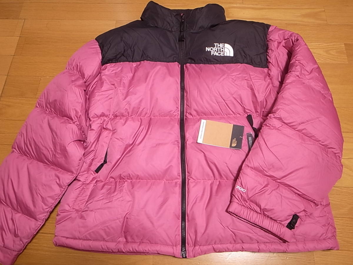 【Бесплатная доставка】 Overeas Limited The North Face 1996 Retro Nuptse Jacket Red Violet XL Новая перепечатка Nupsi Down в Японии