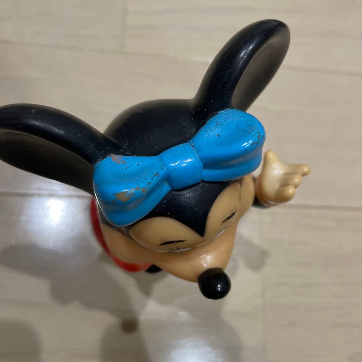 Disney ミニーマウス 貯金箱 昭和レトロ