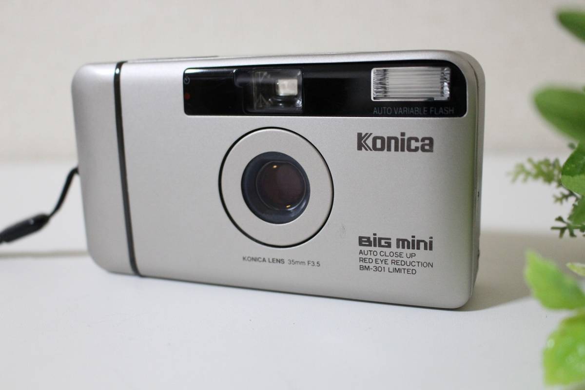 Konica Bigmini BM-301 Limited コンパクトフィルムカメラ_画像1