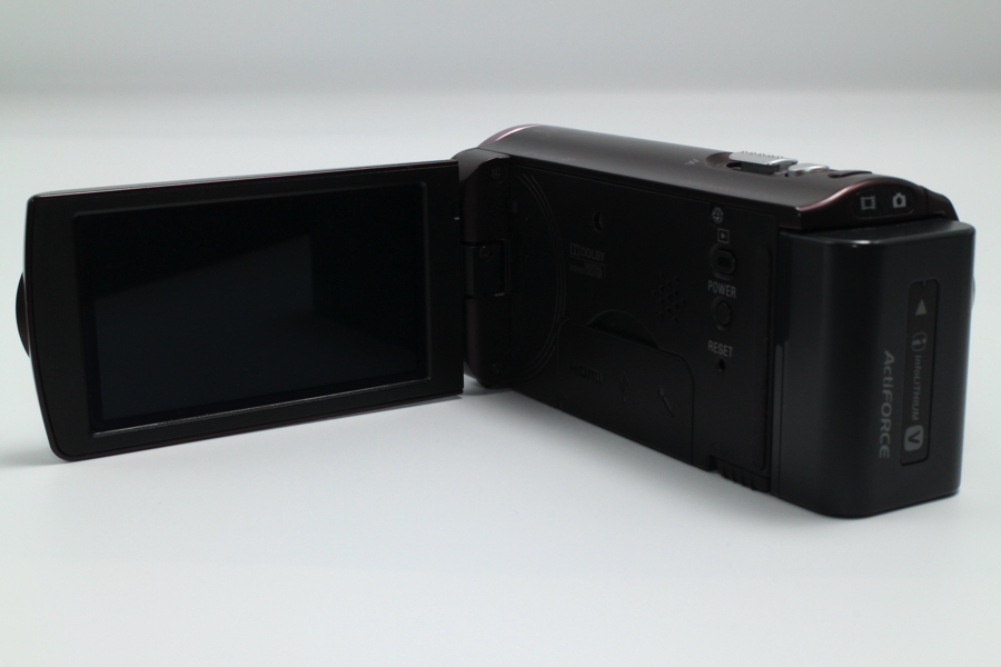 4419- ソニー SONY HDビデオカメラ Handycam HDR-CX270V ボルドーブラウン 良品の画像2