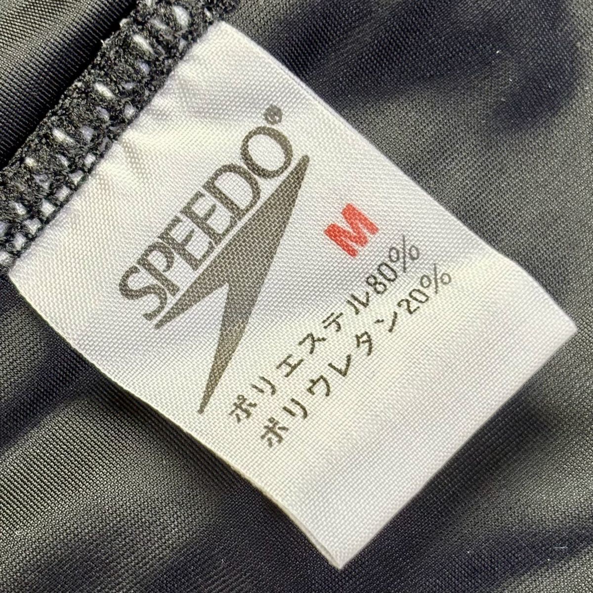 SPEEDO ハイカット 競泳水着 Mサイズ アクアスペック 強光沢生地 マーキュライン アクセライン スピード MIZUNO ミズノ_画像9