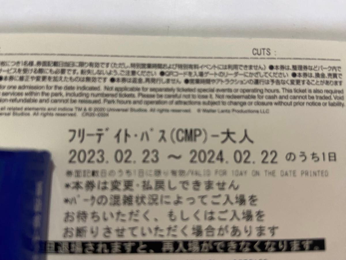 裏技本付】未使用 USJ チケット ワンデイパス 入場券 1デイ 裏技本付】未使用 USJ チケット ワンデイパス 入場券 1デイ