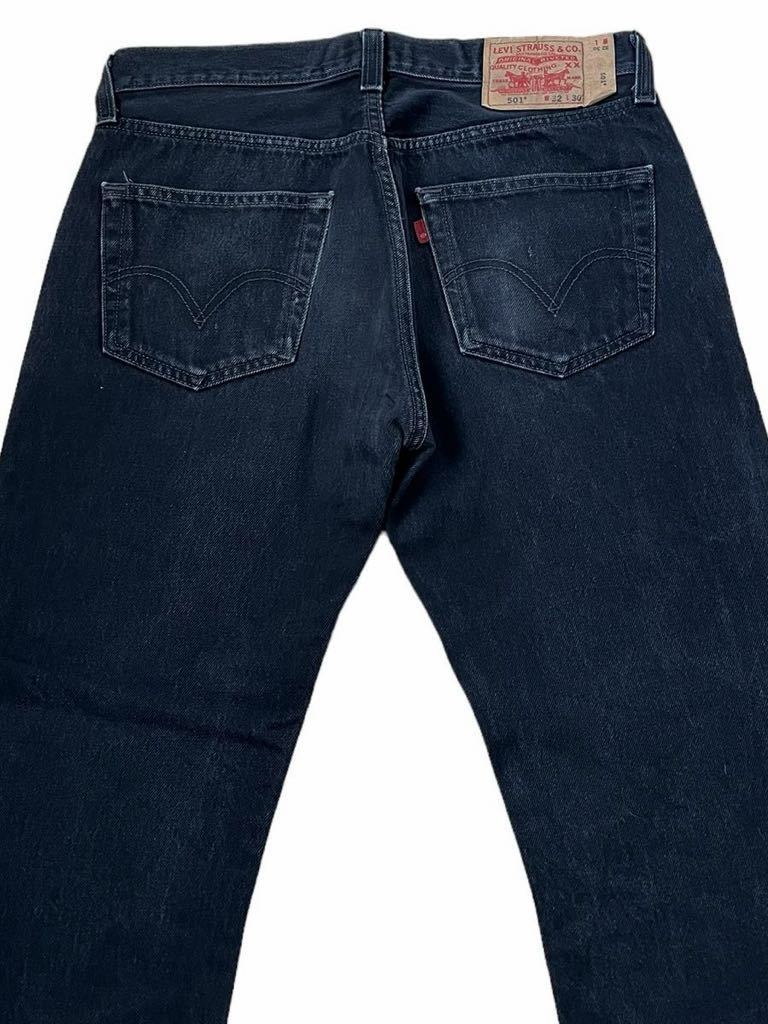 ●●LEVI'S リーバイス 501 黒フェードブラック w32（w80l69）●●_画像7