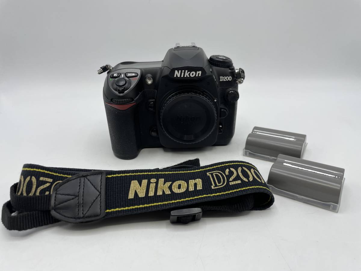 Nikon / ニコン D200 ボディ / 動作確認済 / 予備バッテリー2個付 / デジタル一眼【ANK014】_画像1