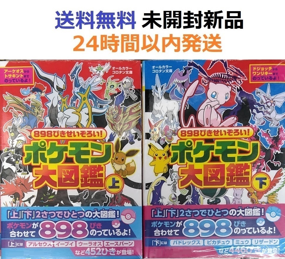 898ぴきせいぞろい! ポケモン大図鑑 上＋下 