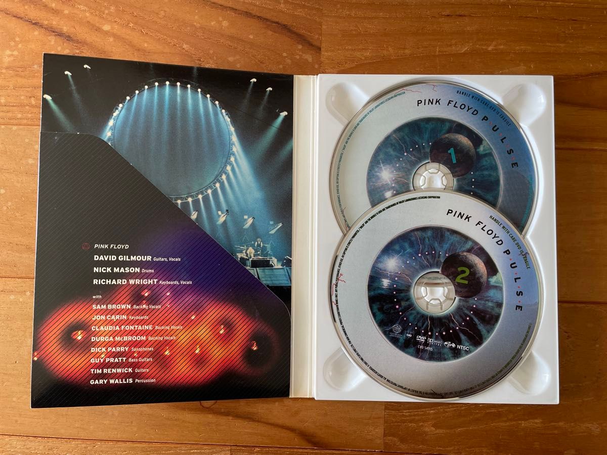 ピンクフロイド　インコンサート  PULSE  2枚組DVD