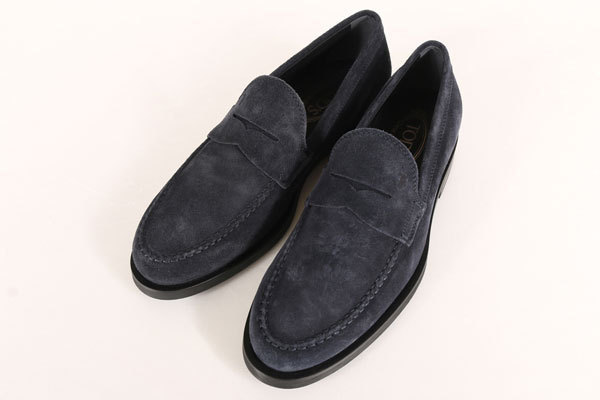 TOD\'S( Tod's ) leather shoes XXM0ZF0Q920RE0U805 navy 10 24201 [A24202]