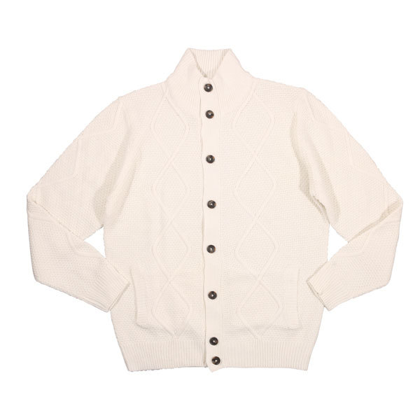 CASHMERE COMPANY(カシミア カンパニー) カーディガン IU200450 ホワイト 54 【W28906】