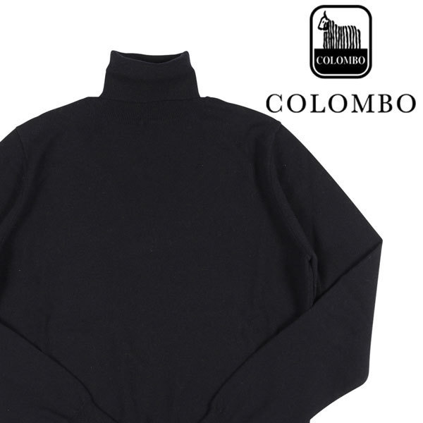 colombo（コロンボ） タートルネックセーター 43000 ネイビー 58 24010nv 【W24037】 / 大きいサイズ