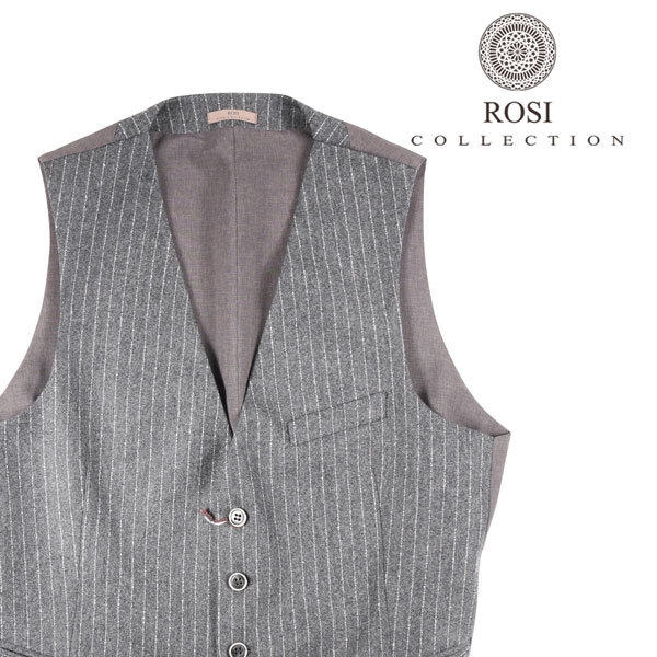 ROSI COLLECTION（ロージコレクション） ジレ BENNY dis.05 グレー 52 23328 【W23331】