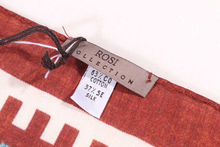 ROSI COLLECTION（ロージコレクション） スカーフ Tokyo テラコッタ onesize 29980te 【A29982】_画像4
