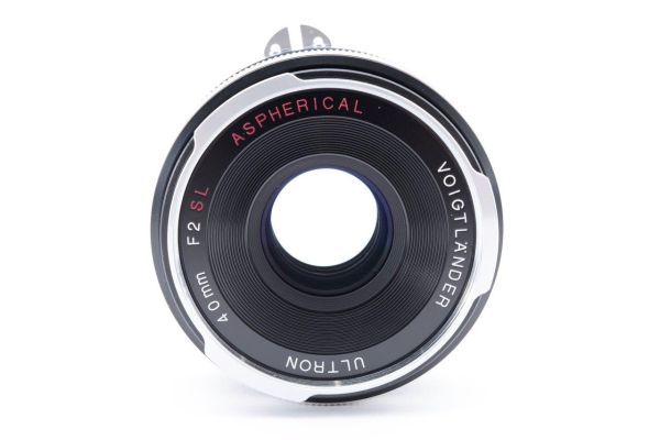 [美品] Voigtlander フォクトレンダー Ultron 40mm F/2 SL Aspherical ニコンマウント #2046042_画像3