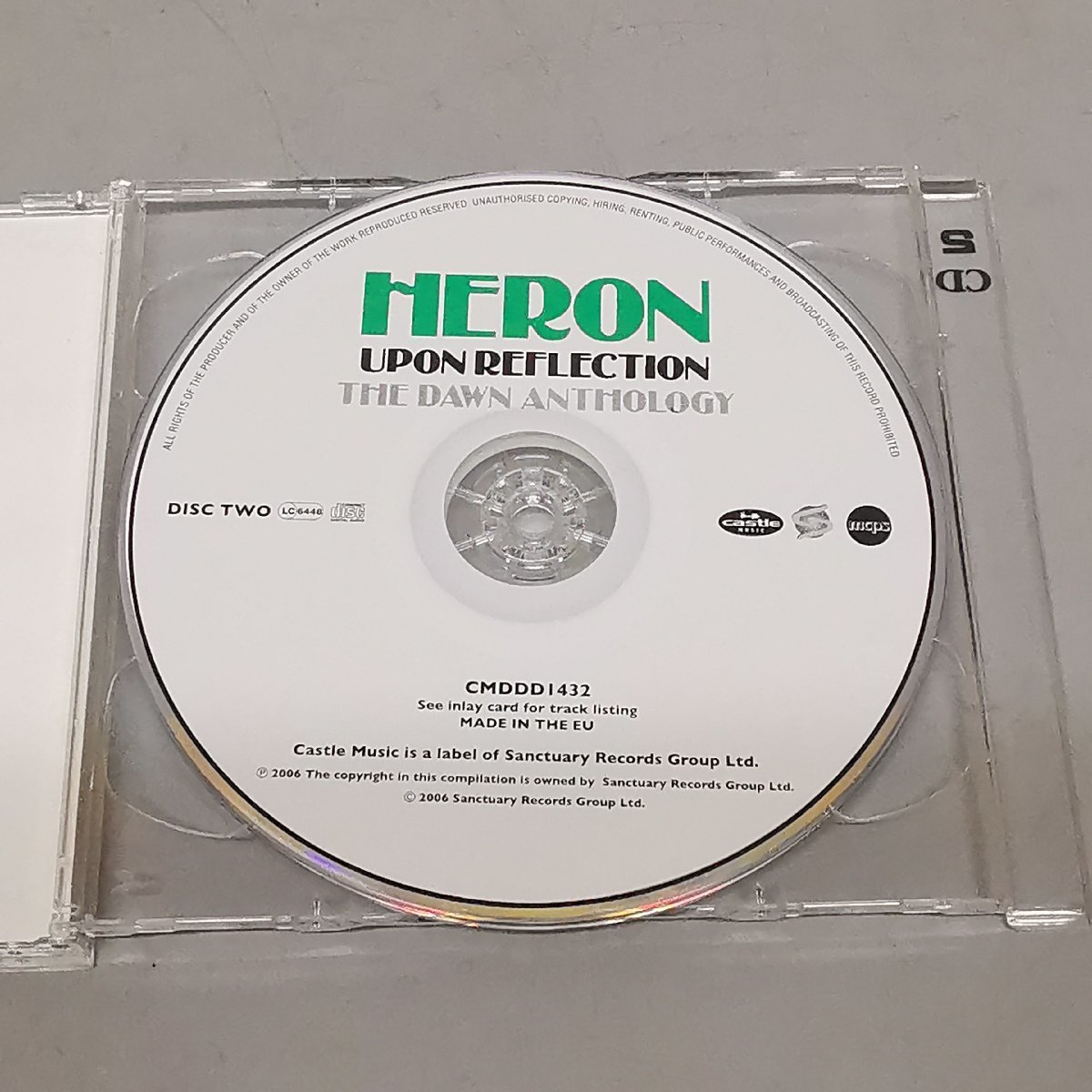CD 2枚組 HERON / UPON REFLECTION THE DAWN ANTHOLOGY 2CD Z4710_画像3