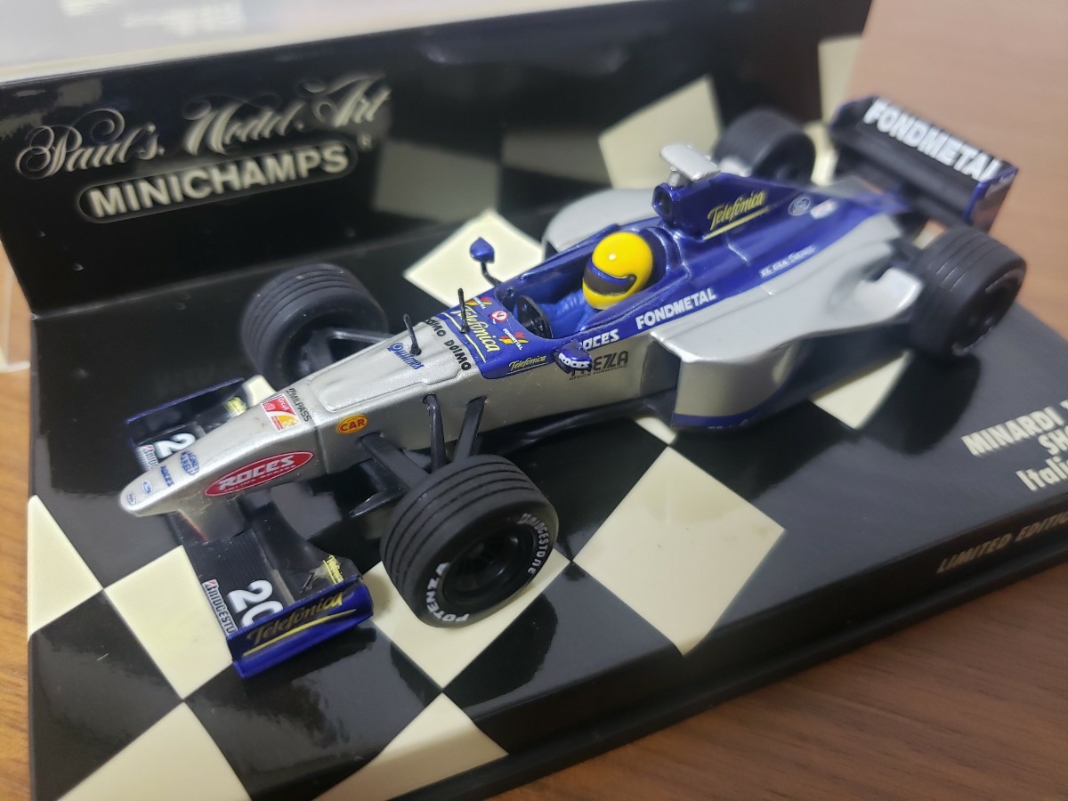 MINICHAMPS ミニチャンプス 1/43 MINARDY 1999 SHOWCAR ミナルディ　F1 レーシング　ミニカー　リミテッドエディション　限定品　レア_画像7