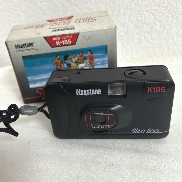 keystone new パノラマ k-185 コンパクトカメラ 35㎜ 箱 未使用 長期保管品 【M1243】の画像1