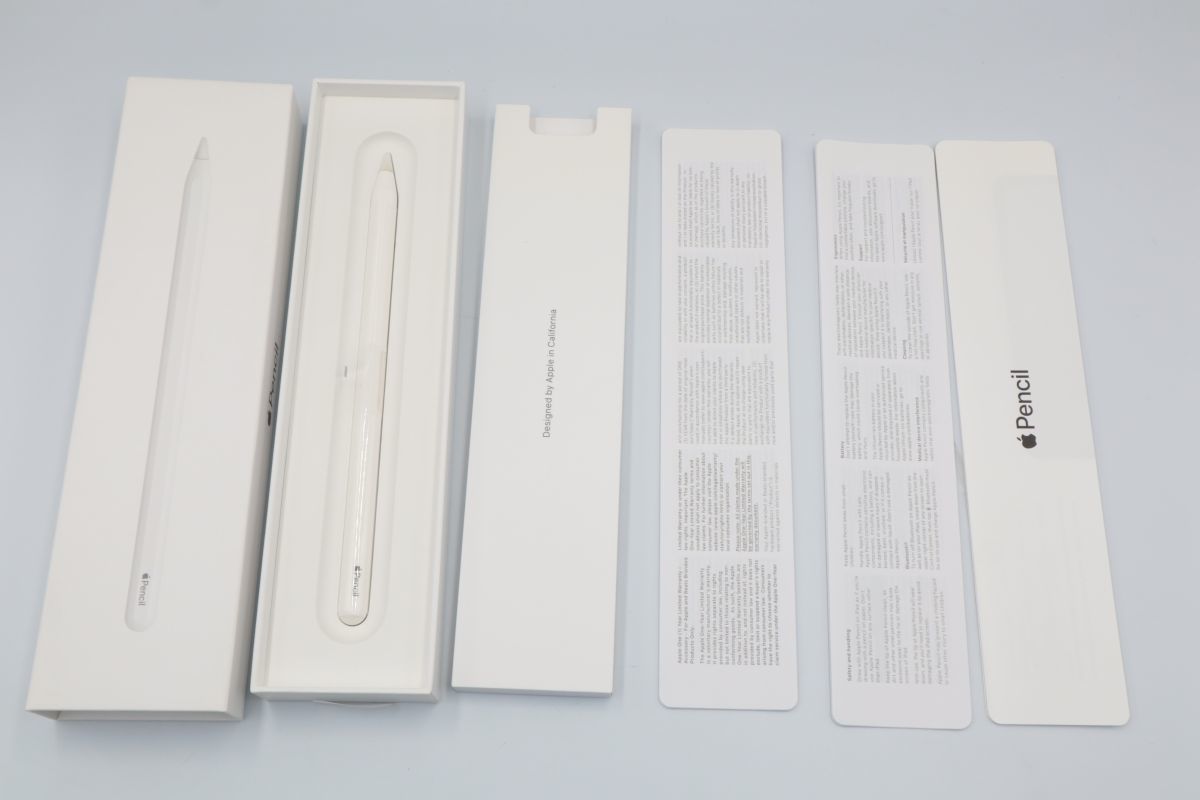 ★☆全額返金保証！最速発送！【Apple Pencil 第2世代 MU8F2J/A 動作確認済】★☆（202410-14719-PCkaitori）_画像4