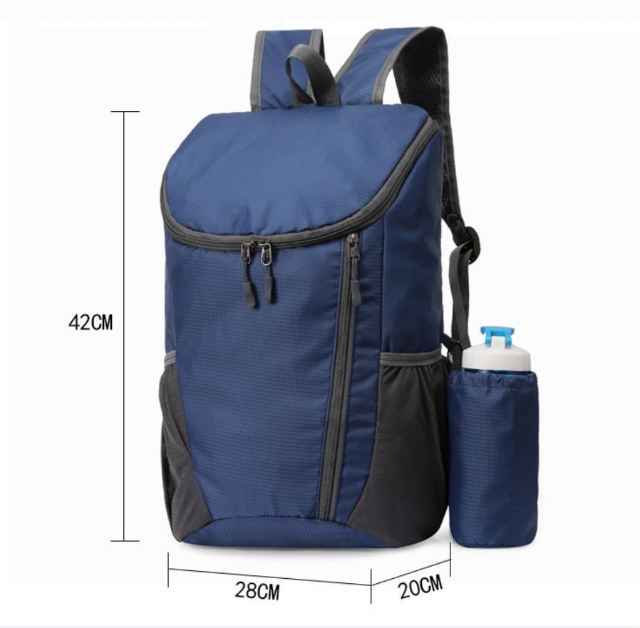 大容量折りたたみバッグ　軽量防水　アウトドアバッグ　旅行スポーツバック