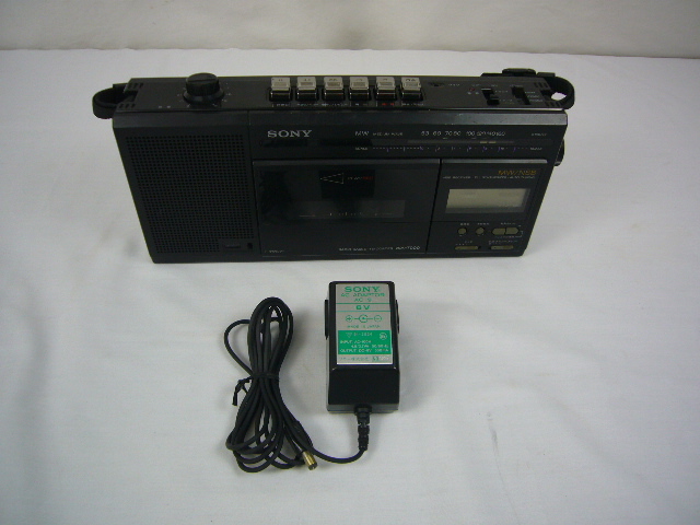 ★SONY　ラジカセ RADIO CASSETTE-CORDER　WA-7000★_画像1