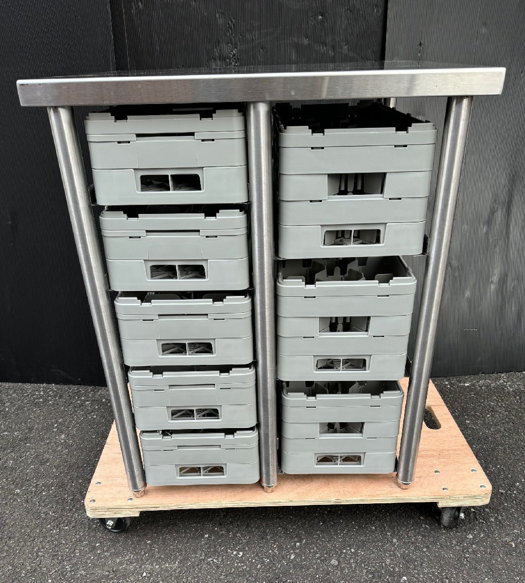 中古作業台+弁慶ハーフラック(未使用) / 送料着払い