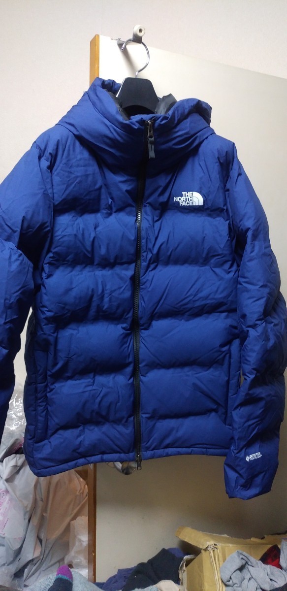 送料無料 正規 ザ ノースフェイス ビレイヤー パーカー ダウン ジャケット M 紺 The North Face Belayer Parka DOWN JACKET ゴアテックス