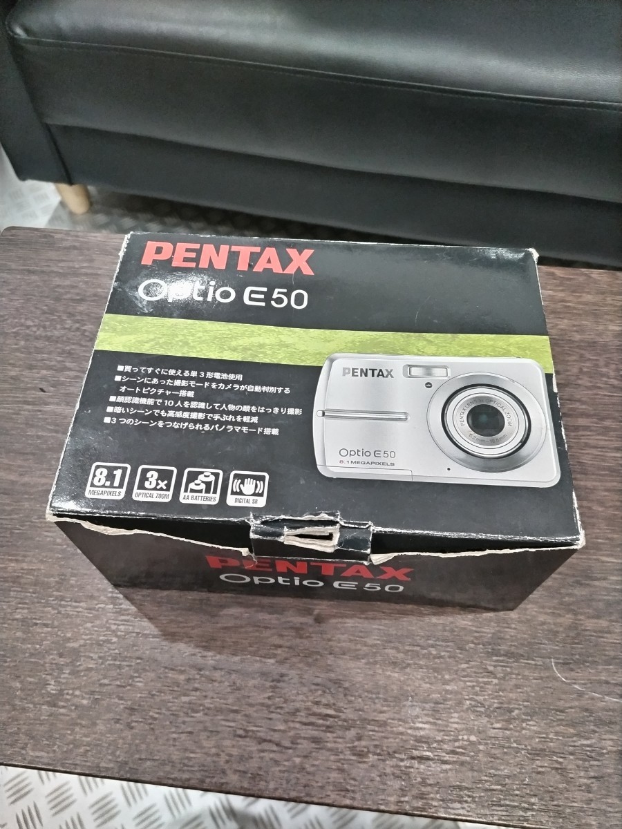 PENTAX optio E50 コンパクトデジタルカメラ デジタルカメラ　美品