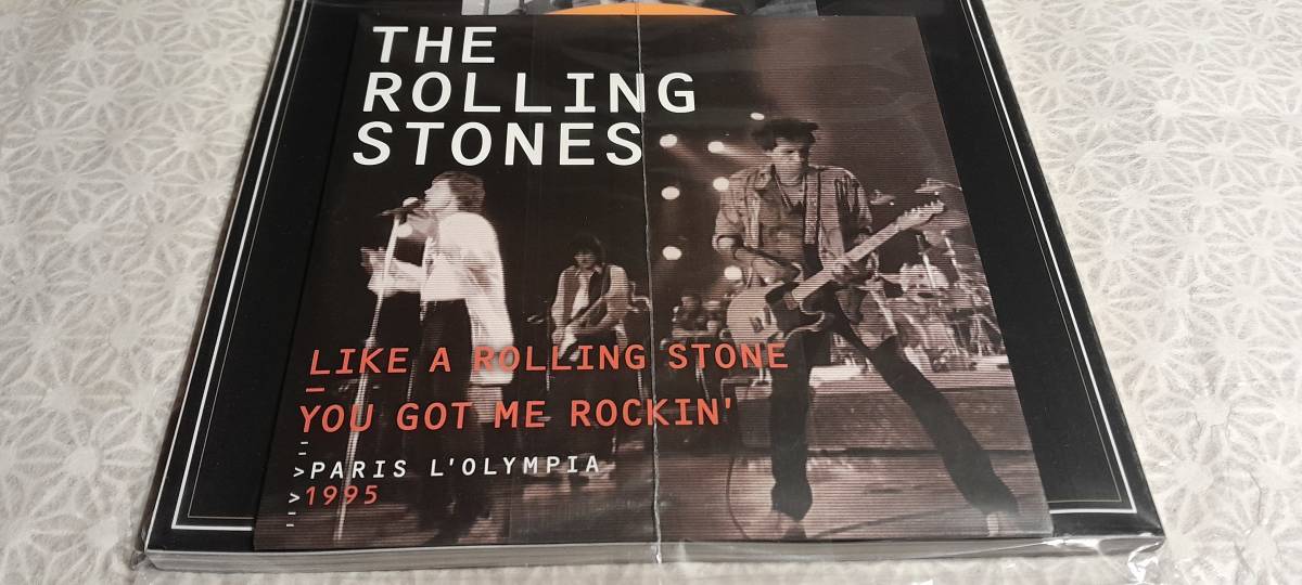 オランピア Like A Rolling Stone 雑誌付きオレンジ色 7”シングル＋ Keith Richards 新色 Wicked As It Seems (Live) 7”シングル 他計3点_画像3