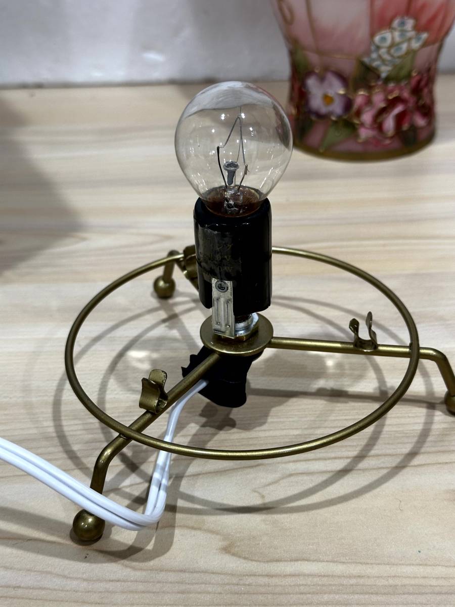 [311] ティファニー ランプ ステンドランプ TIFFANY LAMP 100V 40W_画像9