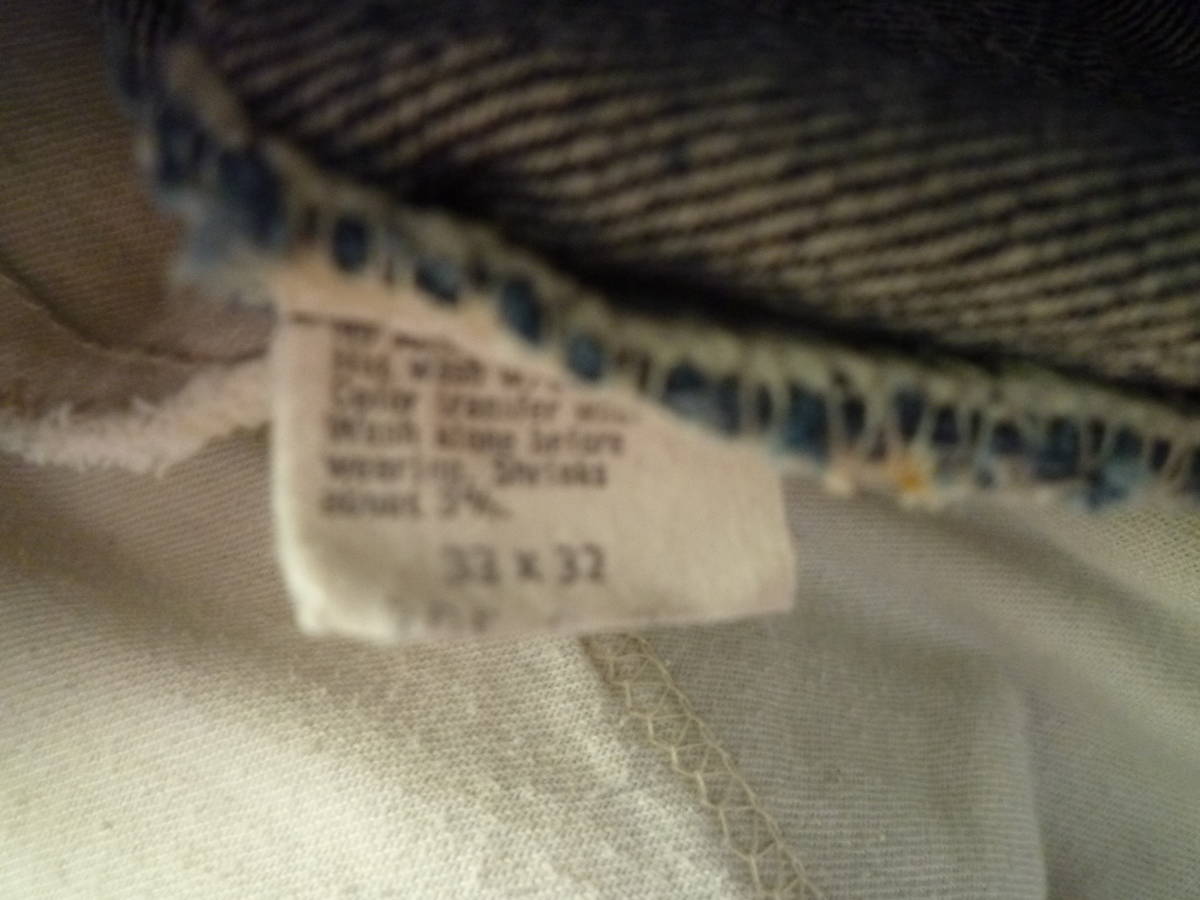 [ rare ] dark blue! 42TALON zipper! USA made 80s Levi's Levi\'s 519-0217 Denim pants Vintage tapered 70s 90s