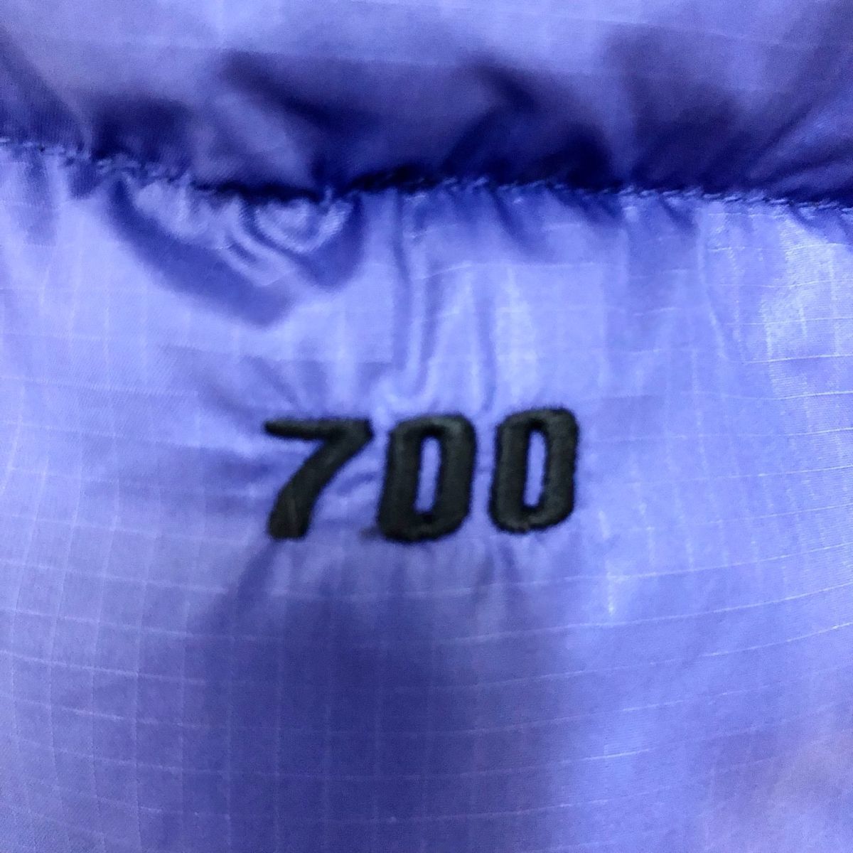ノースフェイス ヌプシ ダウンジャケット メンズMサイズ 正規品 青 黒 アズテックブルー ブラック 本物 バルトロ ライト ヒマラヤン m2483_画像4