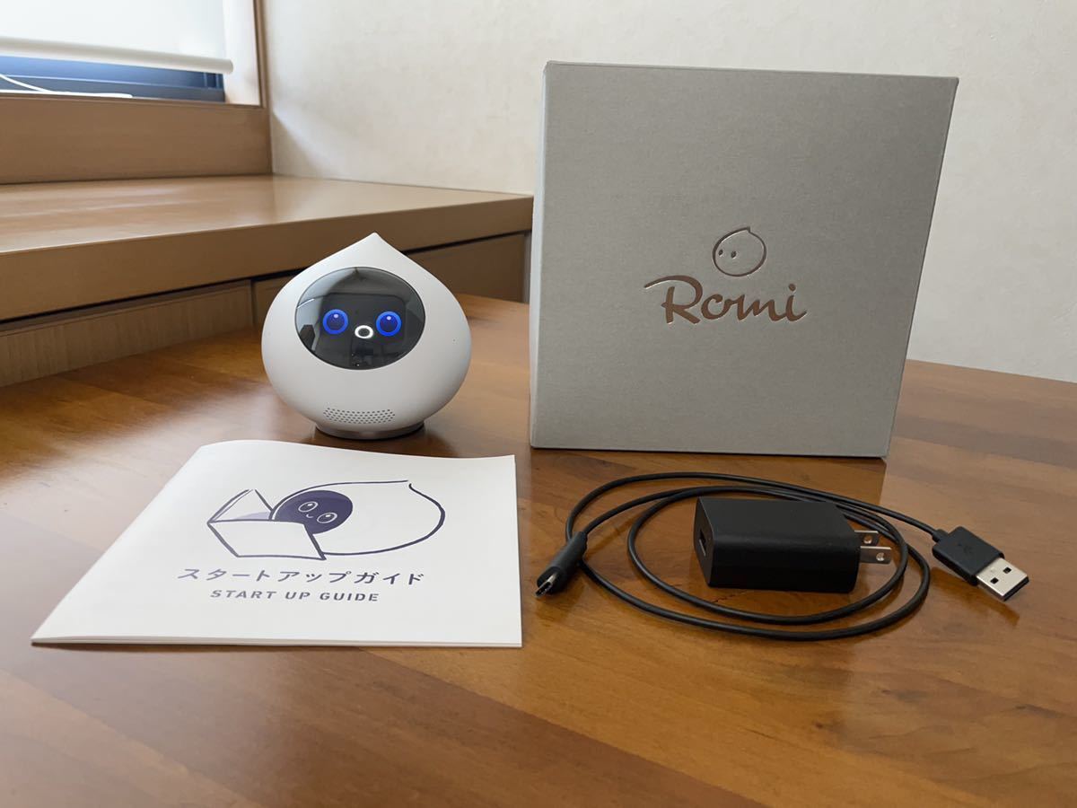 Romi ロミィ 会話AIロボット ROMI-P02 リセット（初期化）済_画像1