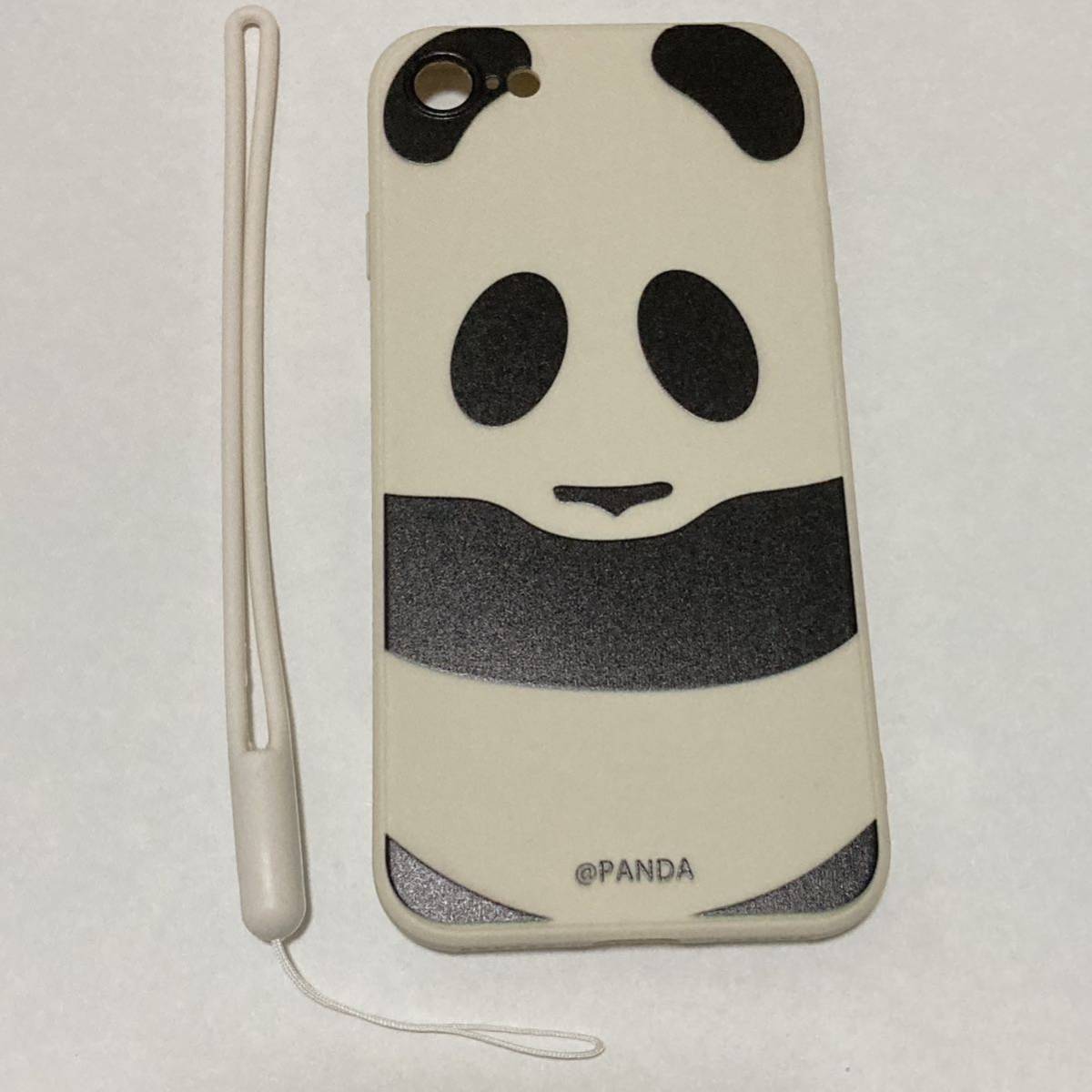  new goods Panda. iphone case 7/8/SE2.3 for Panda. body lovely stylish pattern animal silicon case eggshell white 