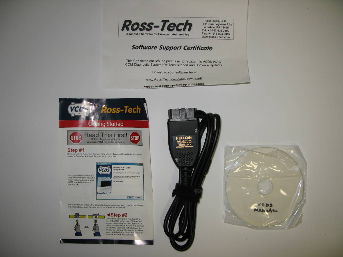 正規品 Ross-Tech VCDS HEX+CAN USB ケーブル_画像2