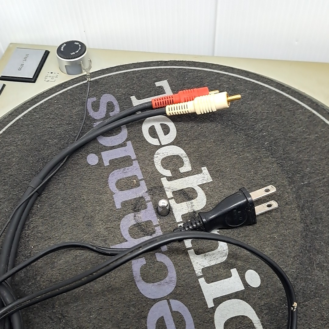 【通電確認済み 2台セット】Technics SL-1200MK3D Record Player Audio テクニクス レコードプレーヤー ターンテーブル DJ 機器 まとめ_画像8