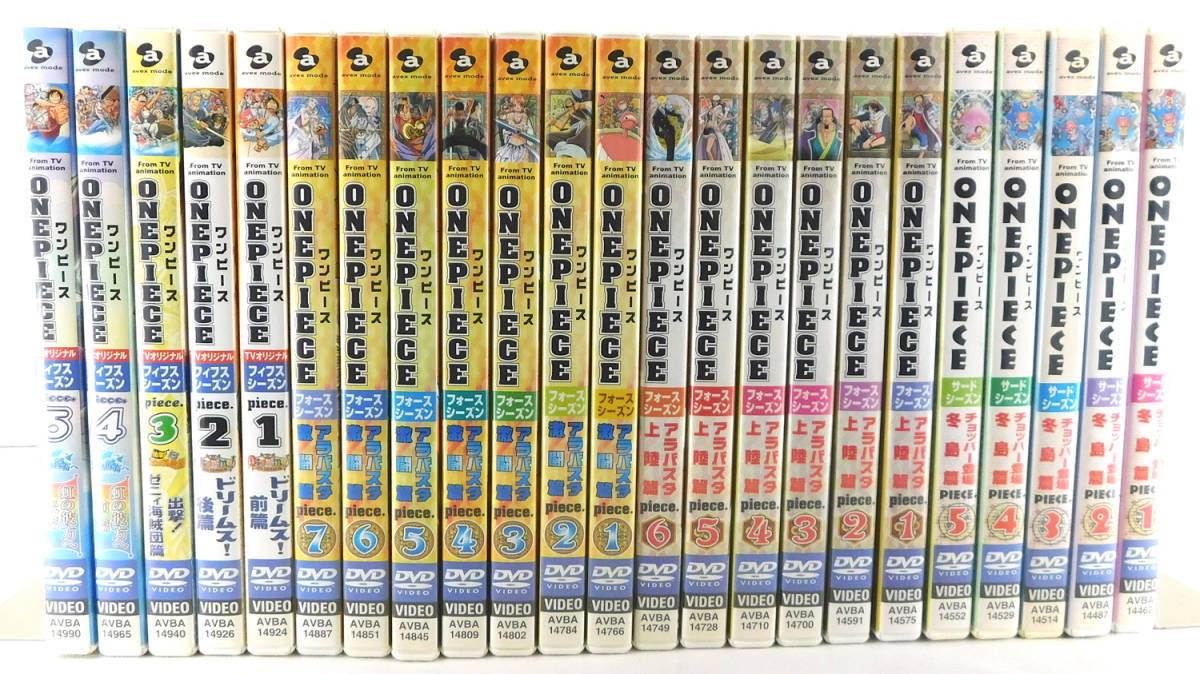 【即決】 DVD「ONE PIECE ワンピース 計110巻セット（1～351話まで）」※ややタバコ臭あり/尾田栄一郎/少年ジャンプ/アニメの画像3