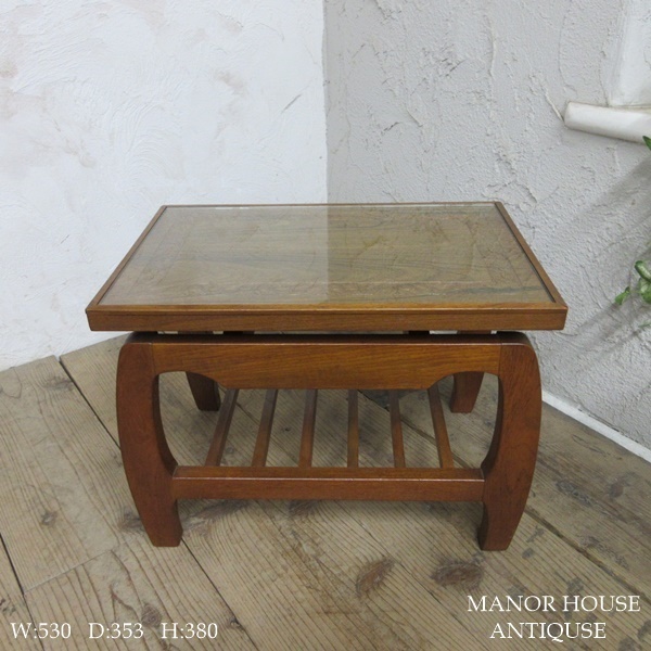 イギリス アンティーク 家具 コーヒーテーブル センターテーブル サイドテーブル 木製 オーク 英国 SMALLTABLE 6454d_画像2
