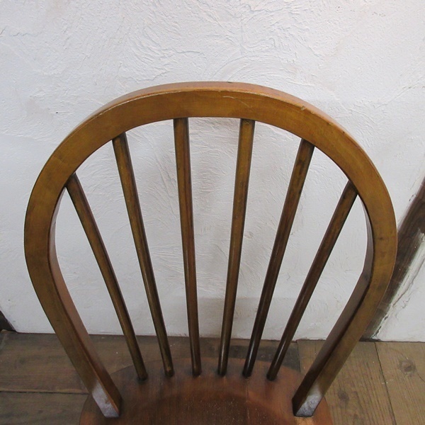 イギリス アンティーク 家具 アーコール Ercol CC41 フープバックチェア 曲木 椅子 イス 英国 KITCHENCHAIR 4388eの画像5