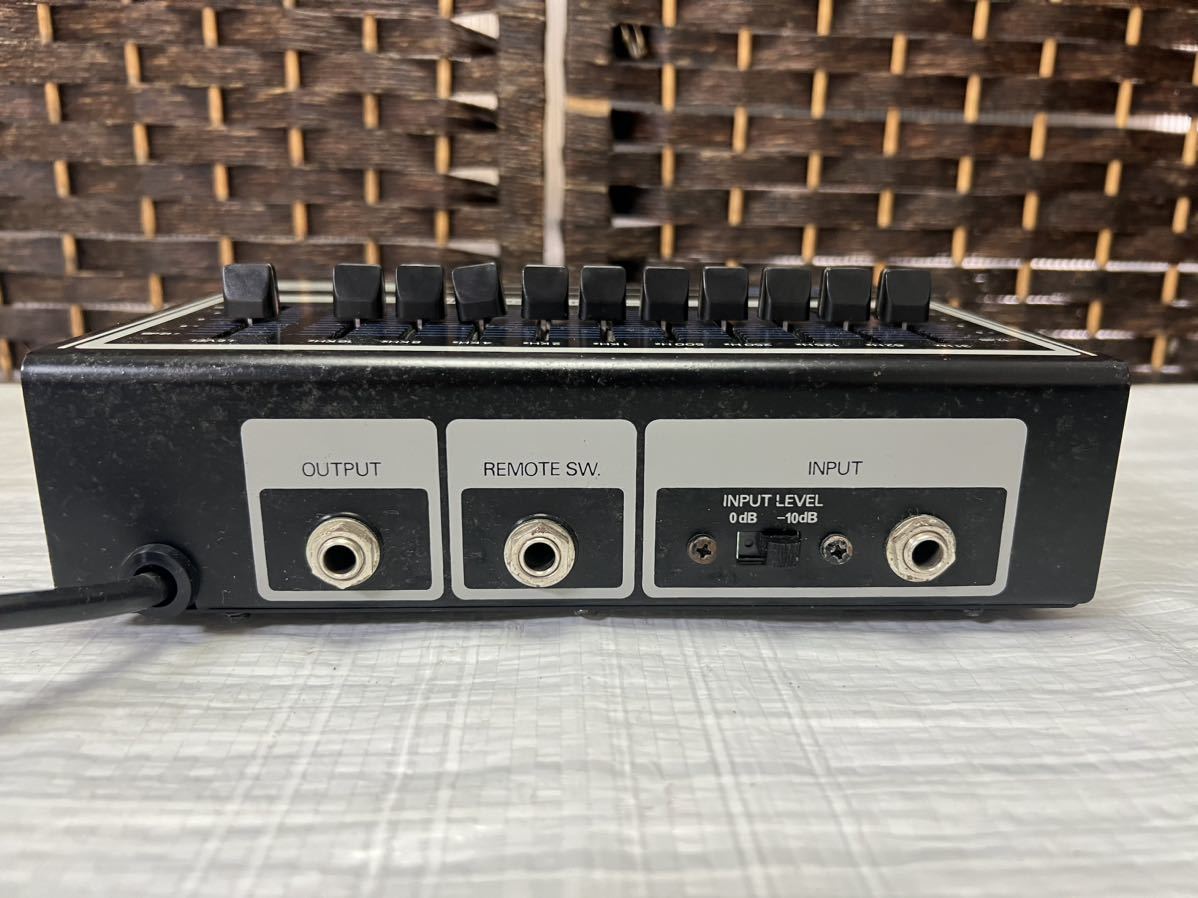 ③-944 エフェクター グラフィックイコライザー Graphic Equalizer GE-10 BOSS _画像2