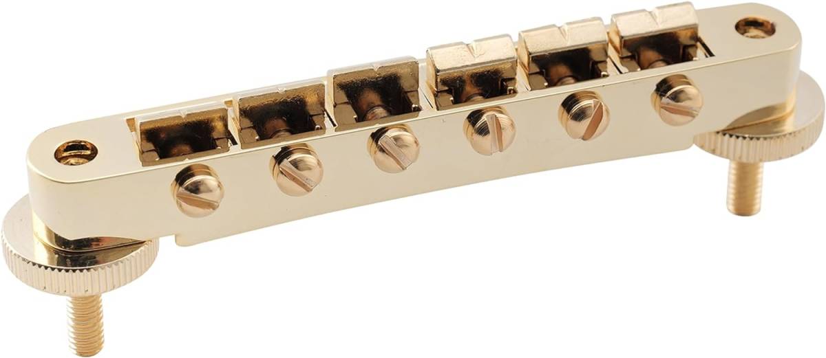 ゴールド Musiclily Pro 10.4mm ABR-1 Tune-O-Maticブリッジ エピフォンレスポールSGスタイル_画像1