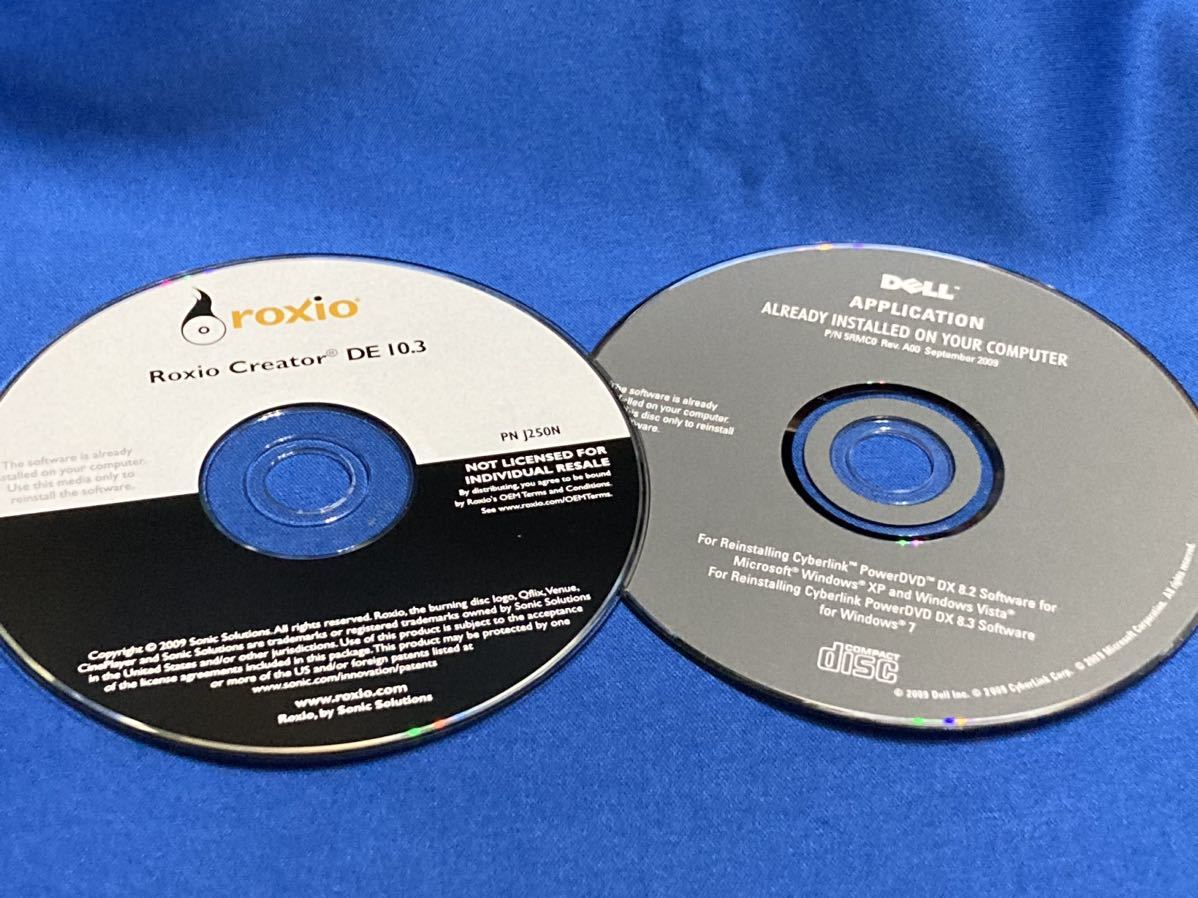Windows XP Professional SP3　再インストール用DVD　DELL Microsoft 3枚セット_画像3