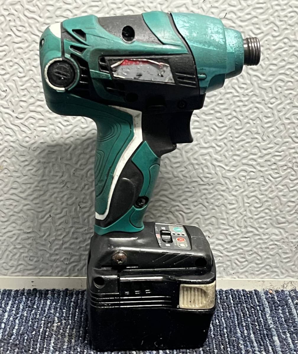 【中古品/商品説明必須】RYOBI リョービ 14.4V 充電式インパクトドライバ BID-143 バッテリー(14.4V 3.0Ah) 充電器付き 1515_画像7