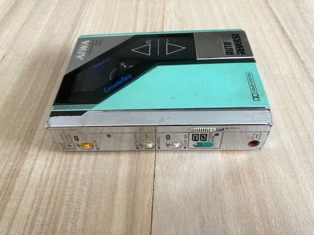  operation goods AIWA Aiwa HS-P7 Cassette Boy cassette Boy mint green rare color HS-F7 HS-J7