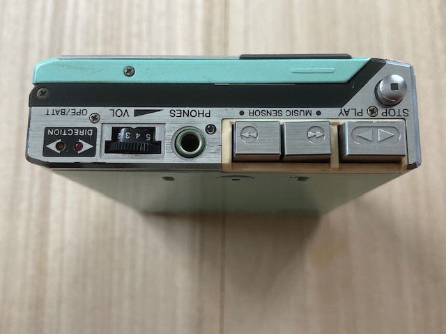  operation goods AIWA Aiwa HS-P7 Cassette Boy cassette Boy mint green rare color HS-F7 HS-J7