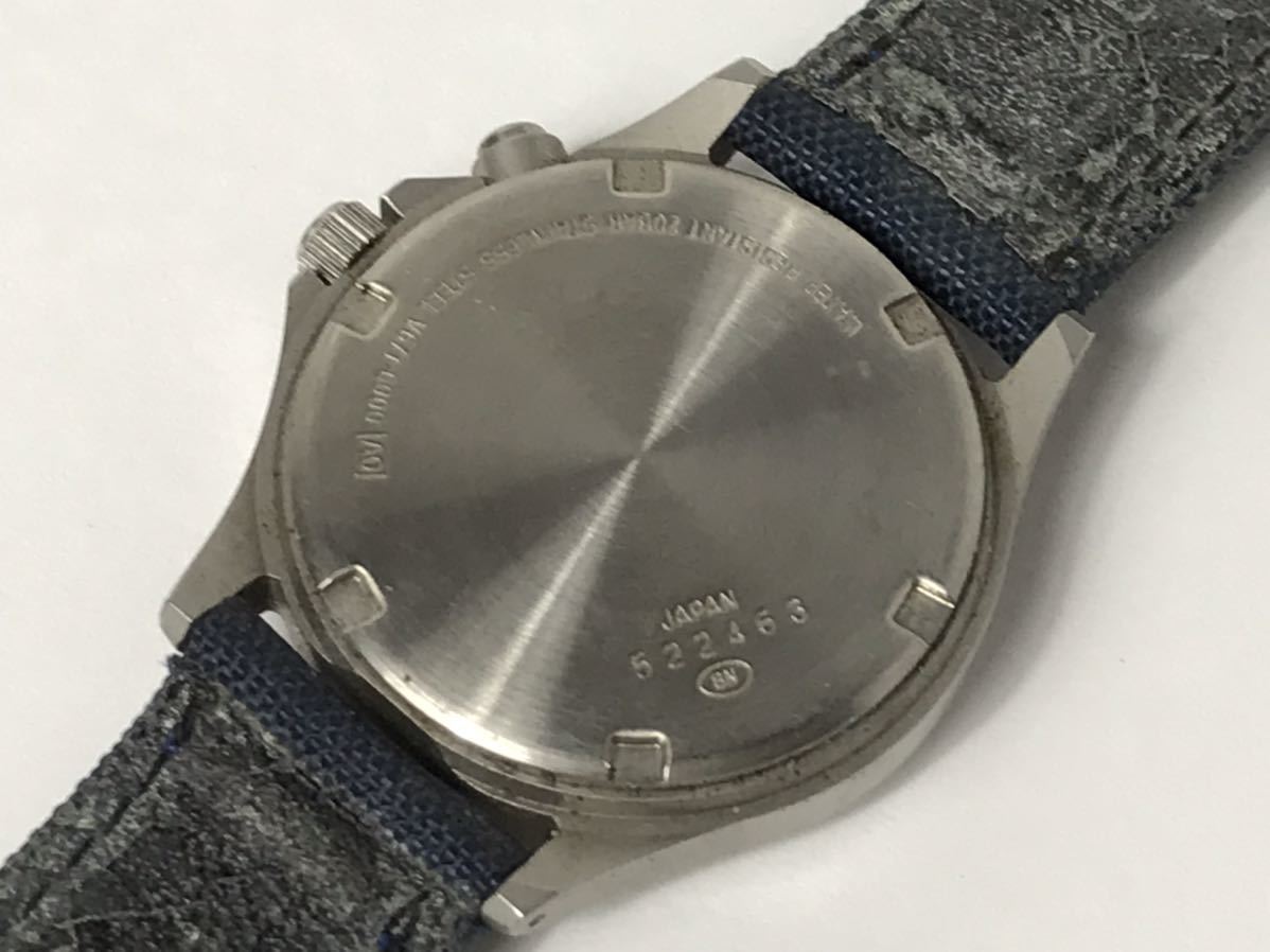 SEIKO ALBA FIELD GEAR 腕時計 20BAR V671-6000 セイコー アルバ フィールドギア 腕時計 稼働中 ⑤_画像4