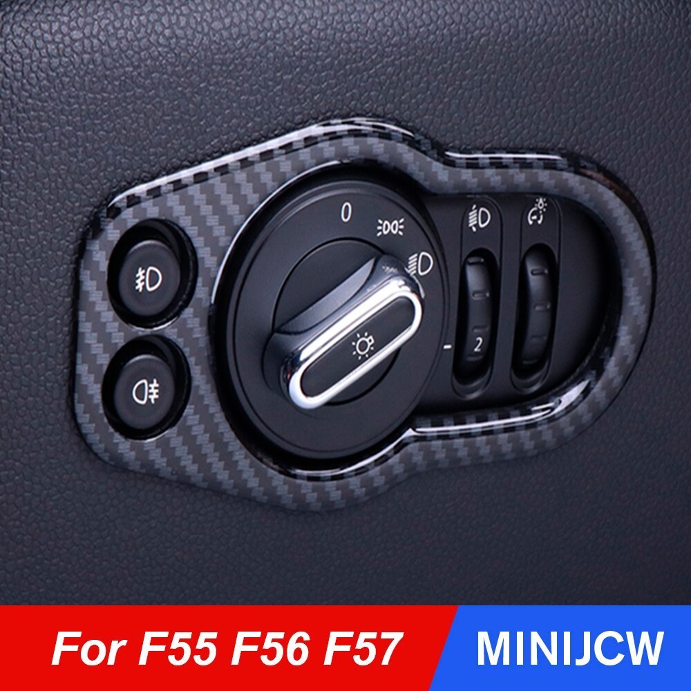 ミニクーパー パネル カバー カーボン 内装 インテリア アクセサリー カスタム BMW ミニ mini F55 F56 F57 H.Lamp Panel_画像1