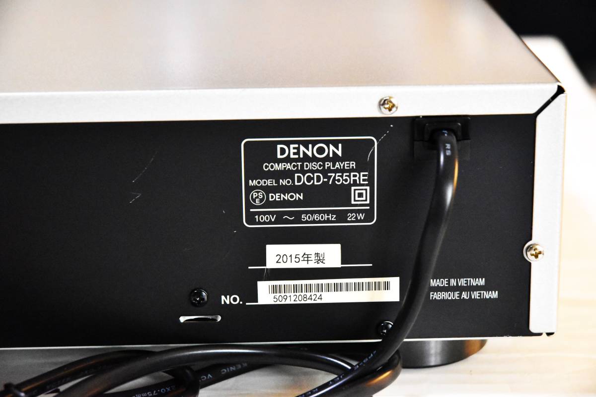 DENON/デノンのCDプレーヤー DCD-755RE の Used動作品です。_画像7